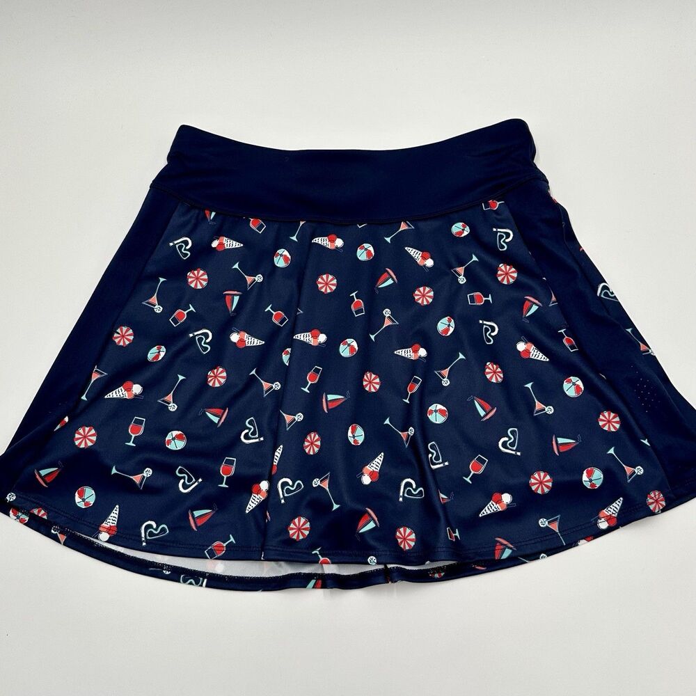 PGA Tour Summer Fun Skort Women’s XS NWT Golf Pickleball Sportswear Activewear